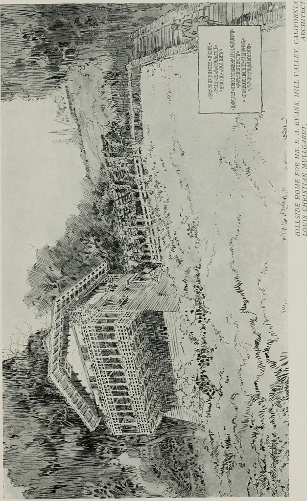 An illustration from The Architect & engineer of California and the Pacific Coast, 1905, leaf 248