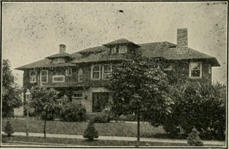 An illustration from The Architect & engineer of California and the Pacific Coast, 1905, leaf 25