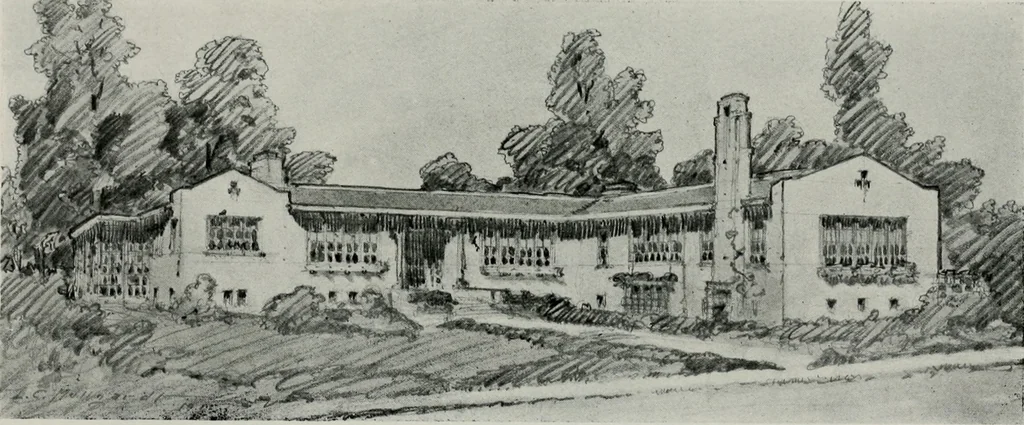 An illustration from The Architect & engineer of California and the Pacific Coast, 1905, leaf 250