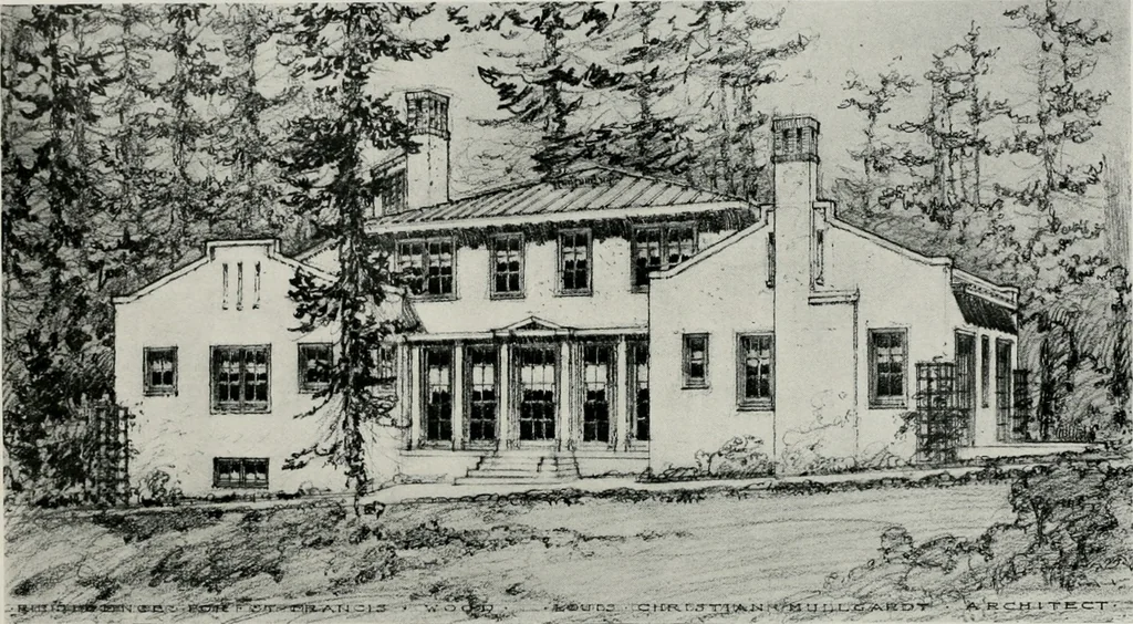 An illustration from The Architect & engineer of California and the Pacific Coast, 1905, leaf 253
