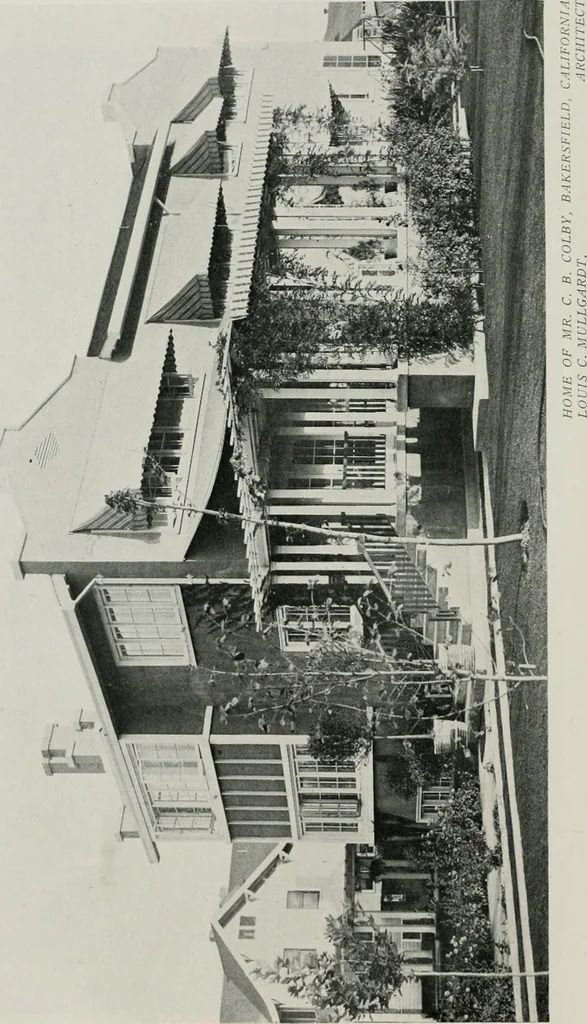 An illustration from The Architect & engineer of California and the Pacific Coast, 1905, leaf 259
