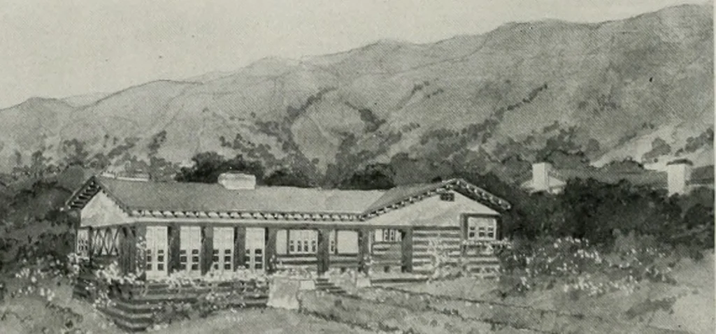 An illustration from The Architect & engineer of California and the Pacific Coast, 1905, leaf 261