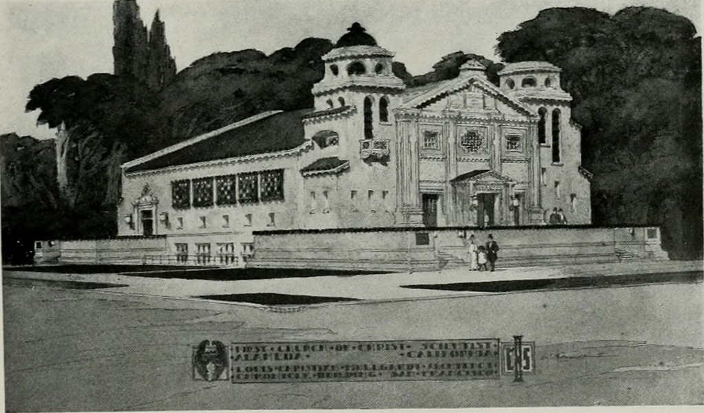 An illustration from The Architect & engineer of California and the Pacific Coast, 1905, leaf 262