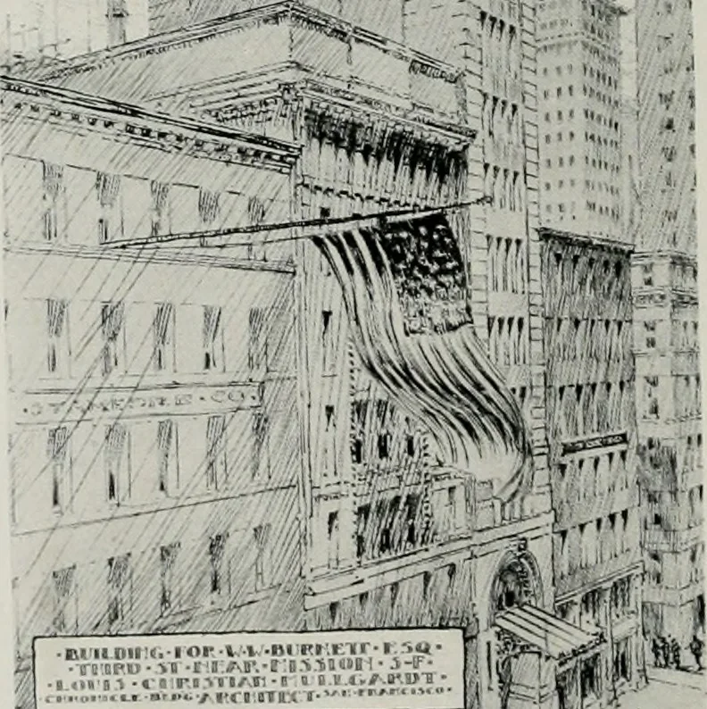 An illustration from The Architect & engineer of California and the Pacific Coast, 1905, leaf 265
