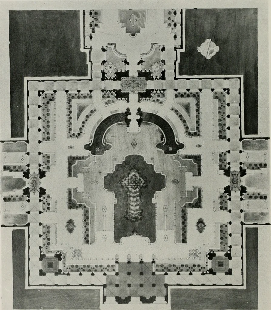An illustration from The Architect & engineer of California and the Pacific Coast, 1905, leaf 269