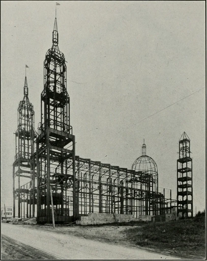 An illustration from The Architect & engineer of California and the Pacific Coast, 1905, leaf 295