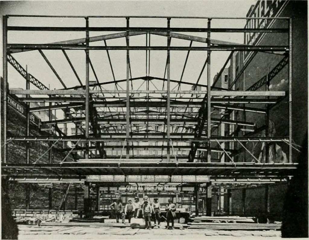 An illustration from The Architect & engineer of California and the Pacific Coast, 1905, leaf 297