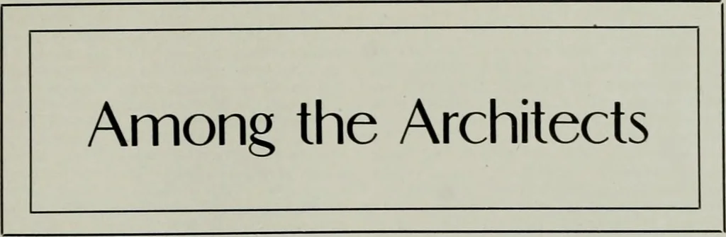 An illustration from The Architect & engineer of California and the Pacific Coast, 1905, leaf 308