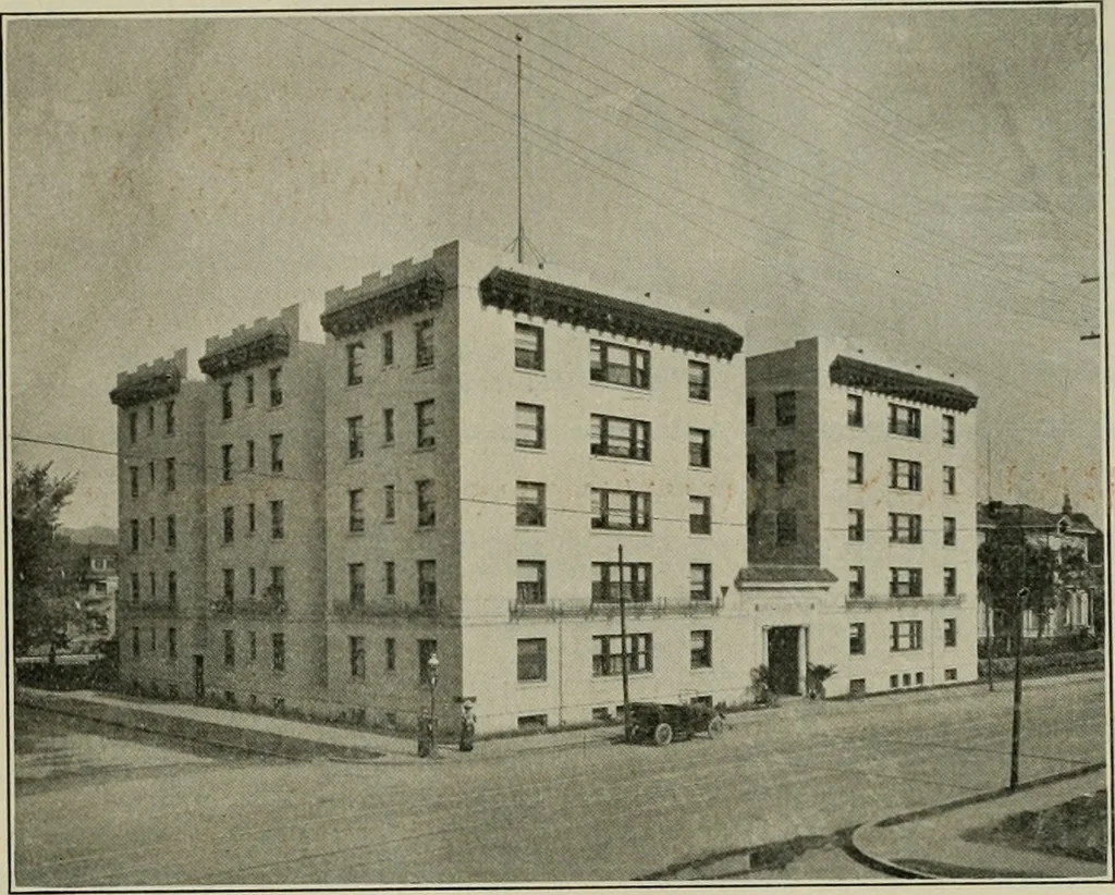 An illustration from The Architect & engineer of California and the Pacific Coast, 1905, leaf 34