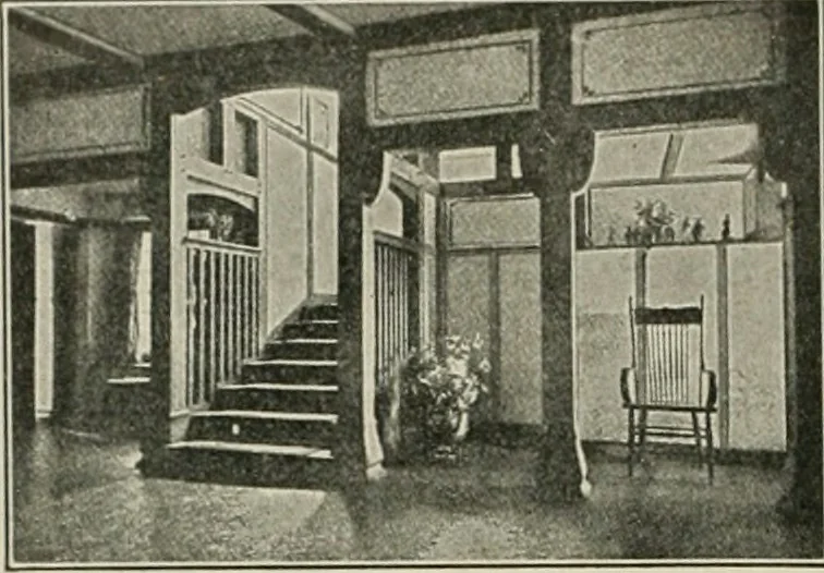 An illustration from The Architect & engineer of California and the Pacific Coast, 1905, leaf 35