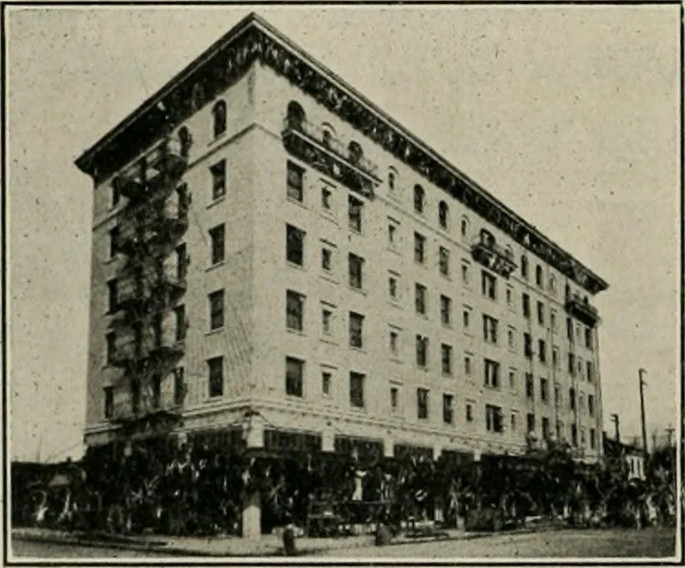 An illustration from The Architect & engineer of California and the Pacific Coast, 1905, leaf 37