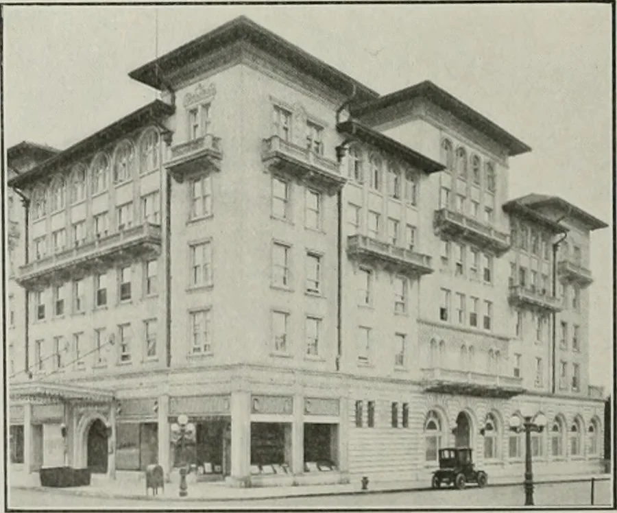 An illustration from The Architect & engineer of California and the Pacific Coast, 1905, leaf 377