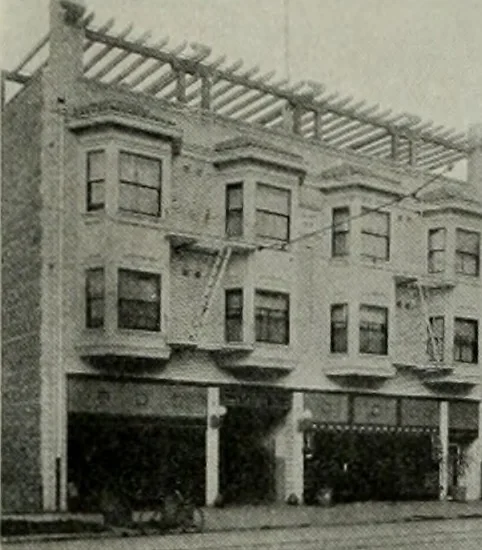 An illustration from The Architect & engineer of California and the Pacific Coast, 1905, leaf 402