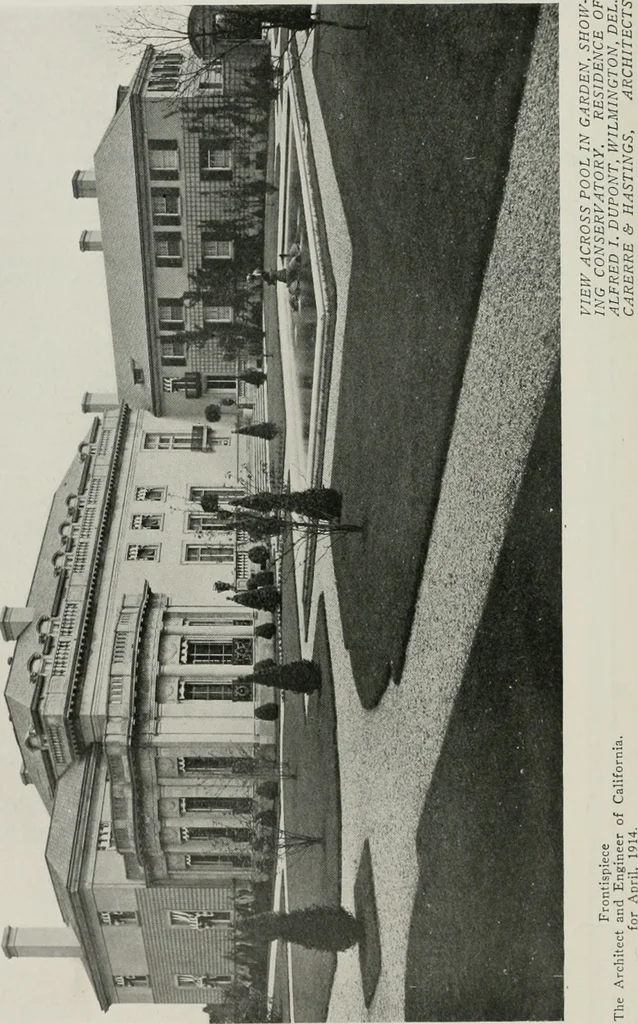 An illustration from The Architect & engineer of California and the Pacific Coast, 1905, leaf 419