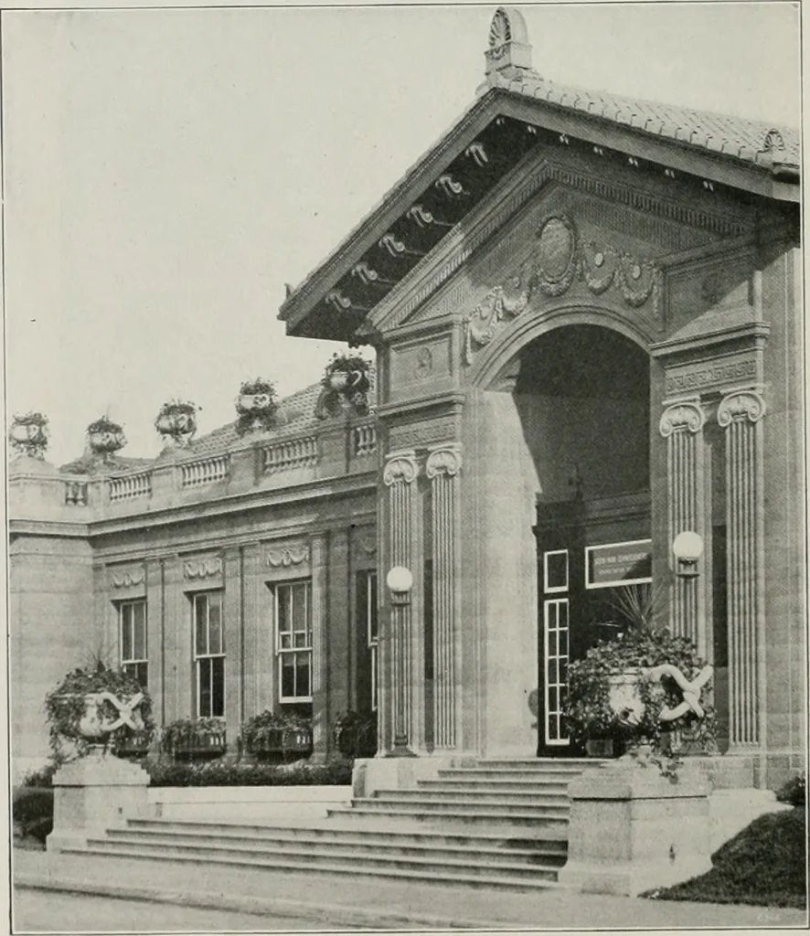An illustration from The Architect & engineer of California and the Pacific Coast, 1905, leaf 423