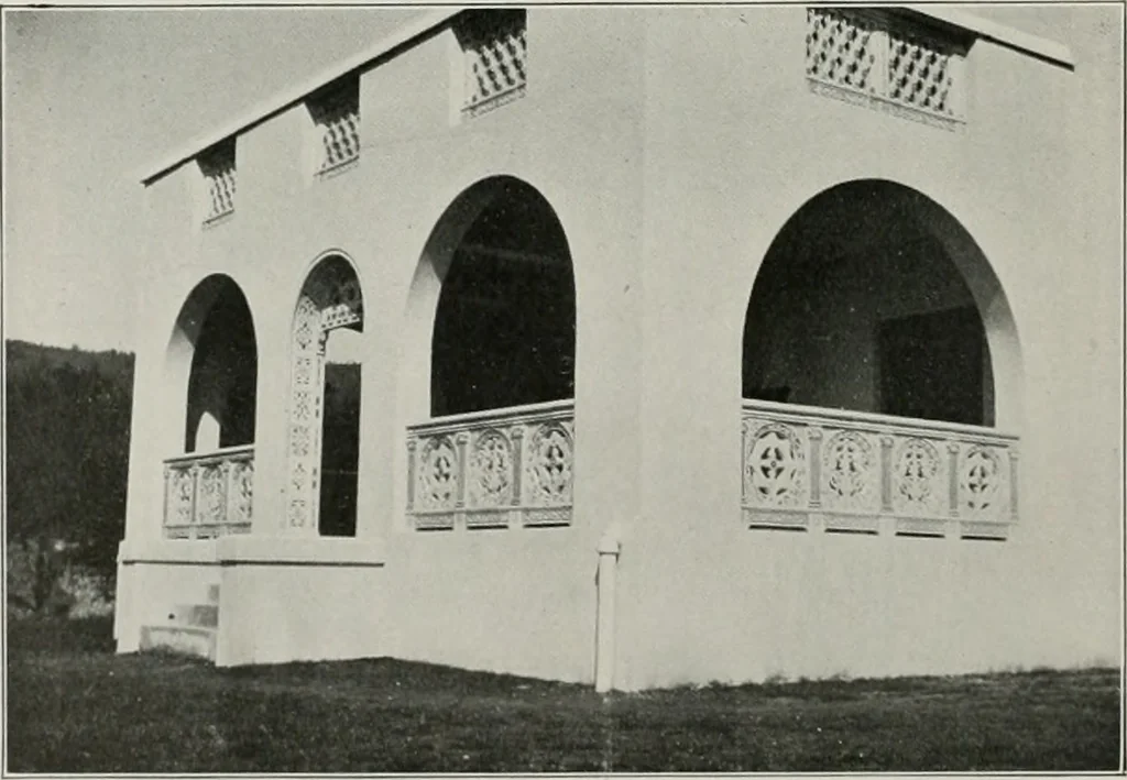 An illustration from The Architect & engineer of California and the Pacific Coast, 1905, leaf 437