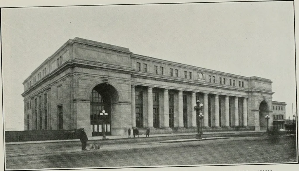 An illustration from The Architect & engineer of California and the Pacific Coast, 1905, leaf 450