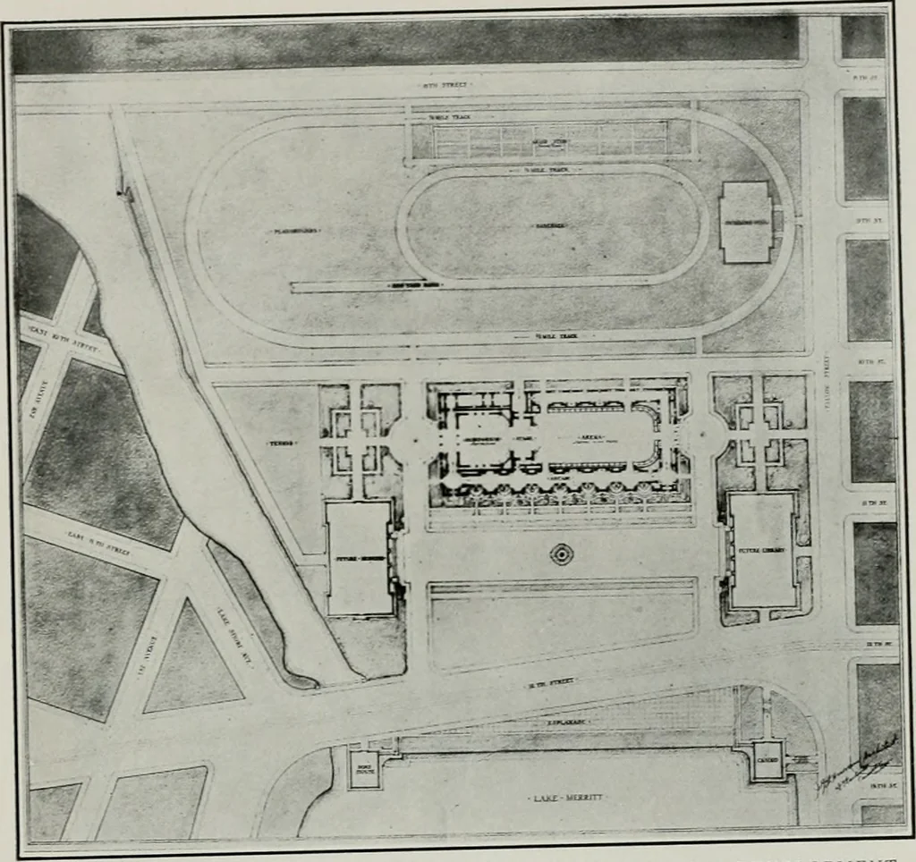 An illustration from The Architect & engineer of California and the Pacific Coast, 1905, leaf 452
