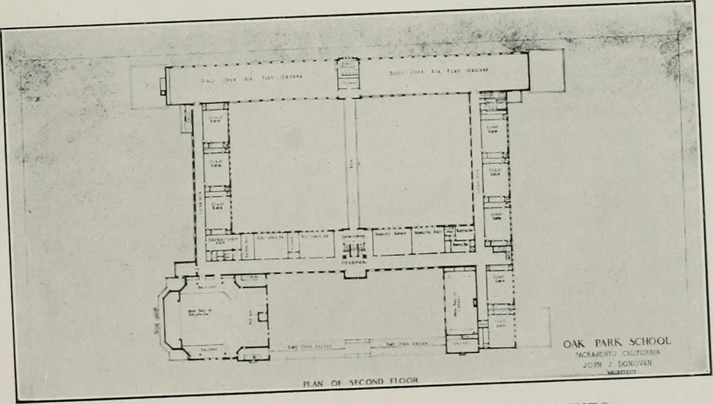 An illustration from The Architect & engineer of California and the Pacific Coast, 1905, leaf 462