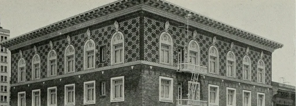 An illustration from The Architect & engineer of California and the Pacific Coast, 1905, leaf 480