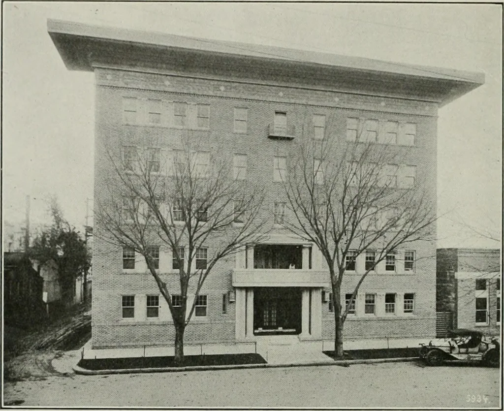 An illustration from The Architect & engineer of California and the Pacific Coast, 1905, leaf 483