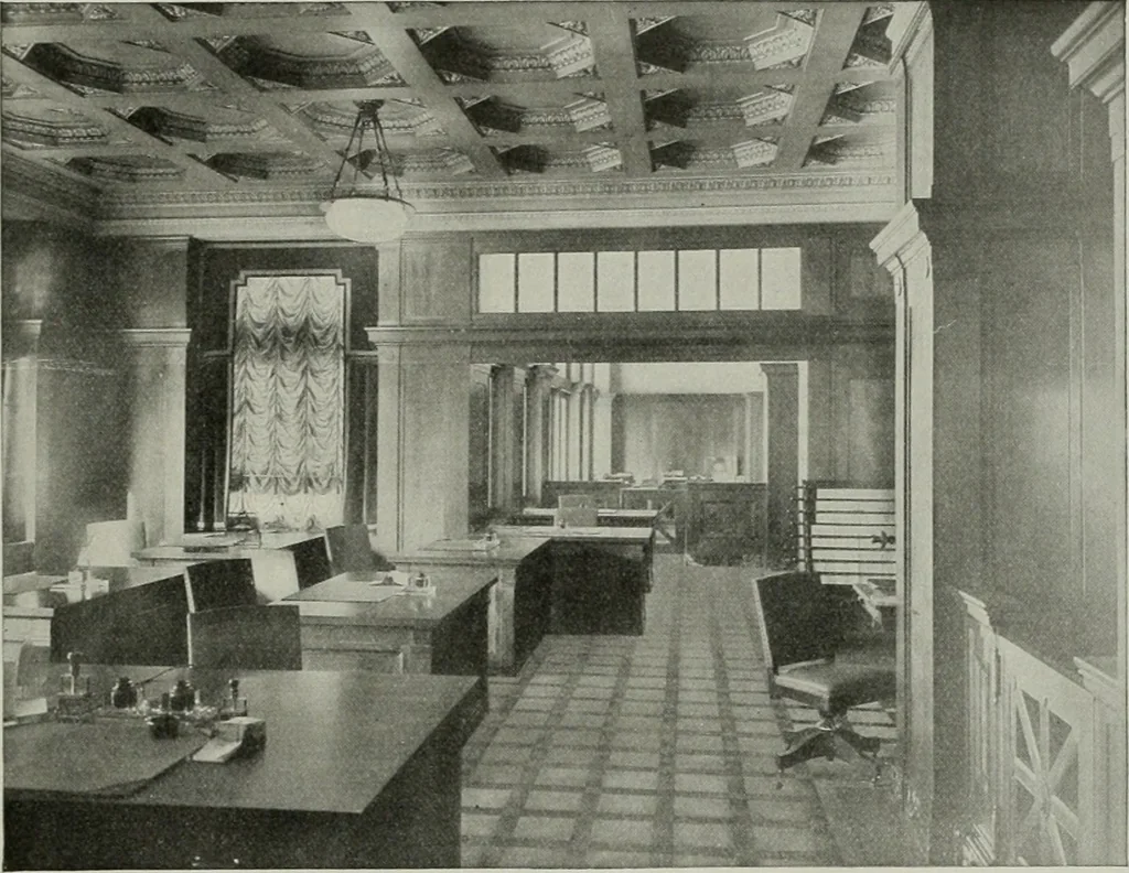 An illustration from The Architect & engineer of California and the Pacific Coast, 1905, leaf 504