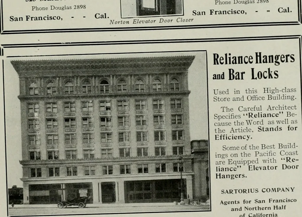 An illustration from The Architect & engineer of California and the Pacific Coast, 1905, leaf 506