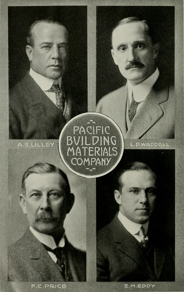 An illustration from The Architect & engineer of California and the Pacific Coast, 1905, leaf 513