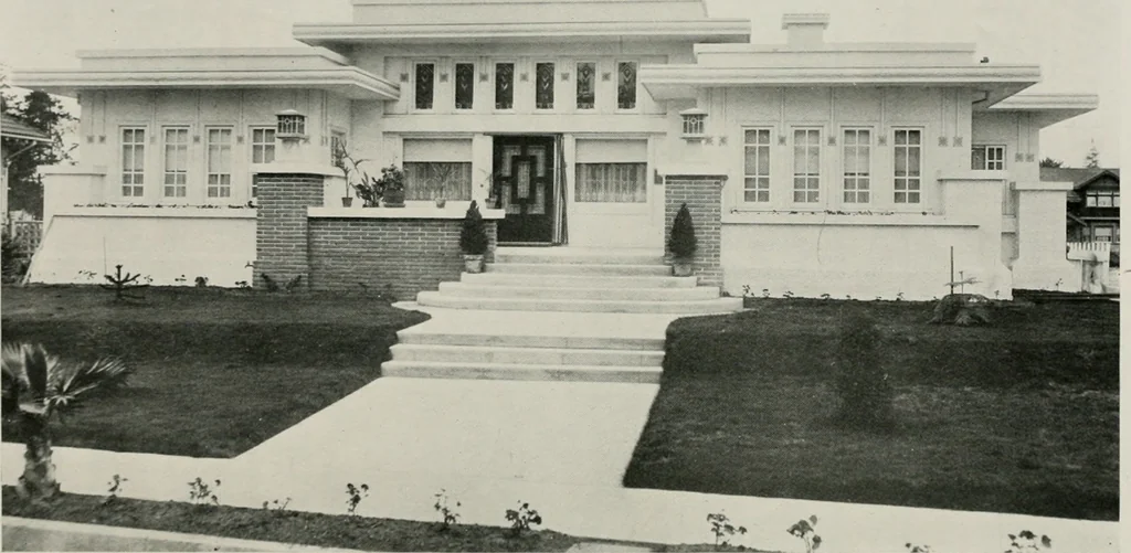 An illustration from The Architect & engineer of California and the Pacific Coast, 1905, leaf 53