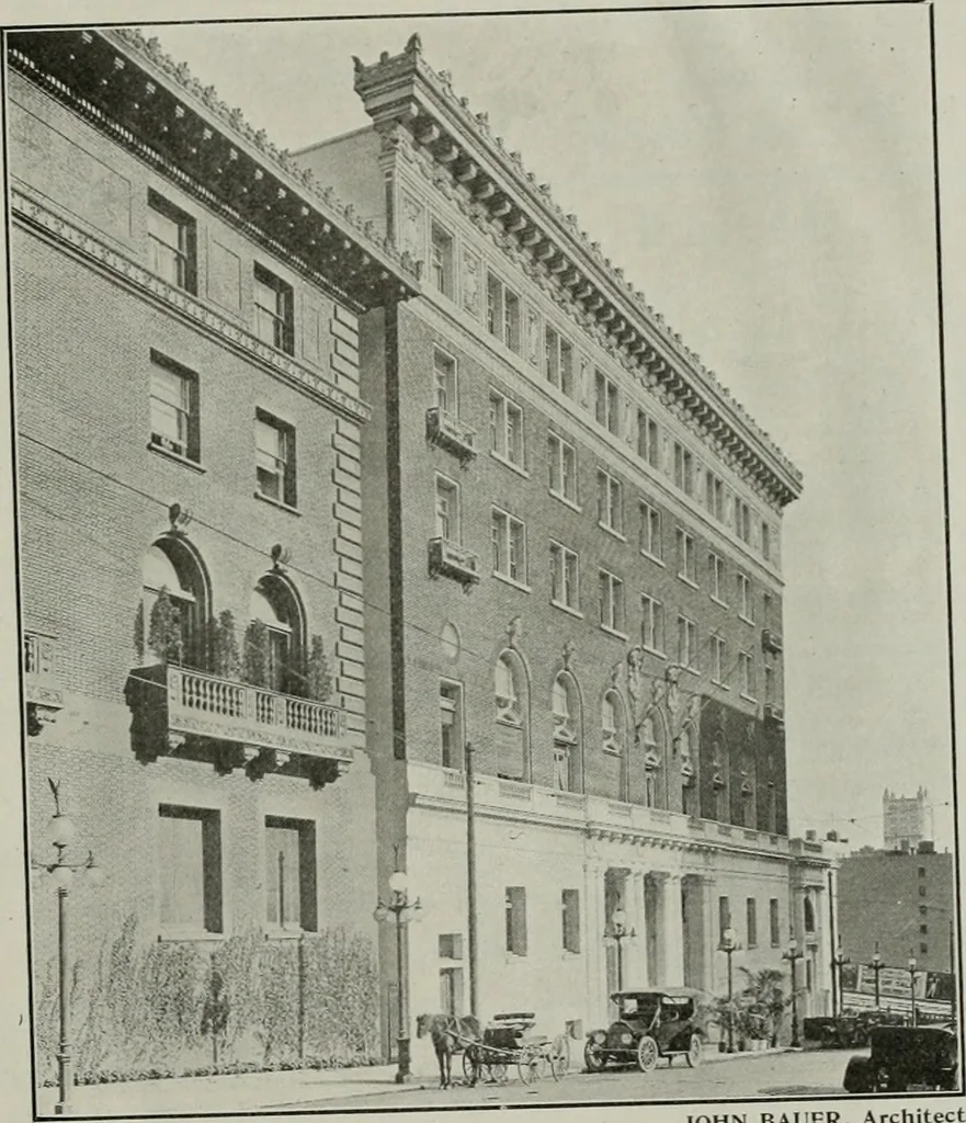 An illustration from The Architect & engineer of California and the Pacific Coast, 1905, leaf 534