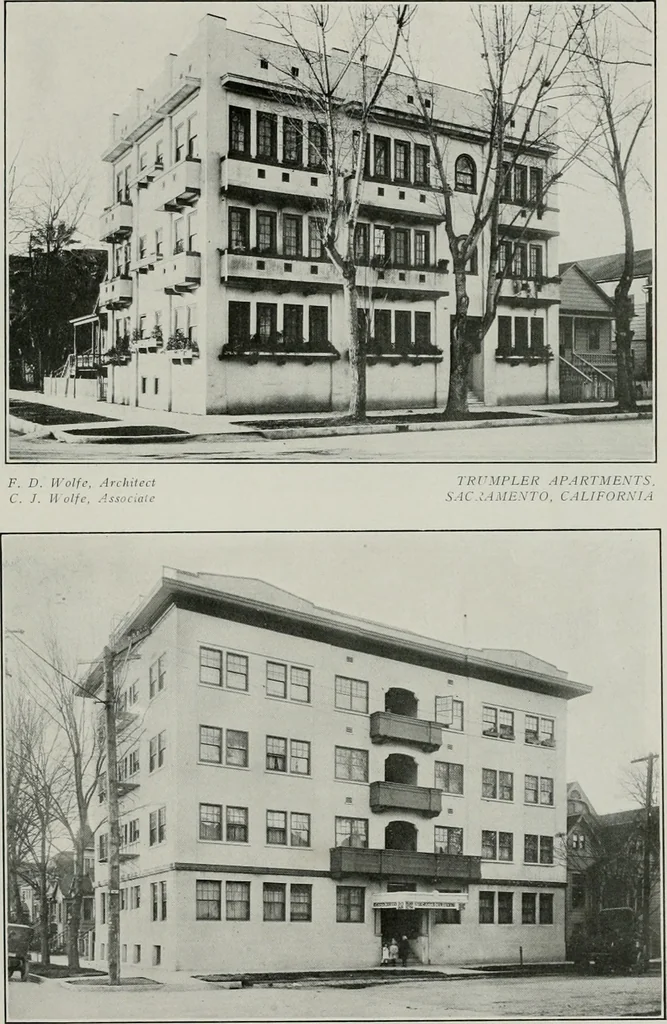 An illustration from The Architect & engineer of California and the Pacific Coast, 1905, leaf 58