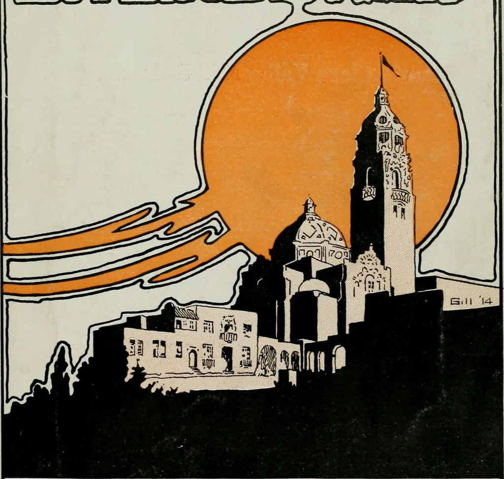 An illustration from The Architect & engineer of California and the Pacific Coast, 1905, leaf 6