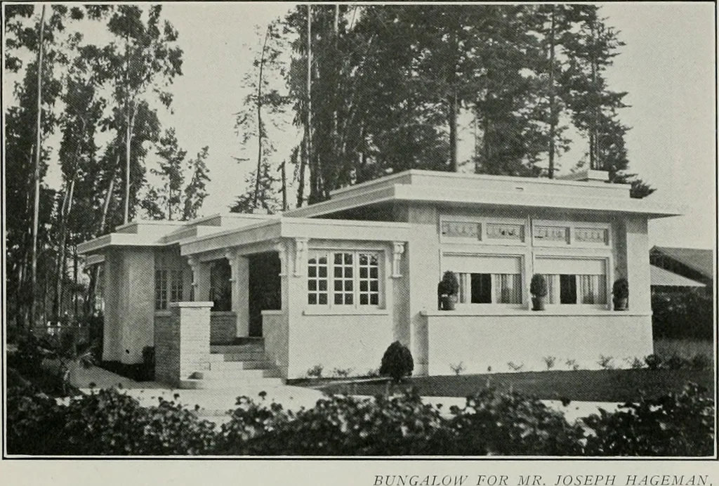 An illustration from The Architect & engineer of California and the Pacific Coast, 1905, leaf 64
