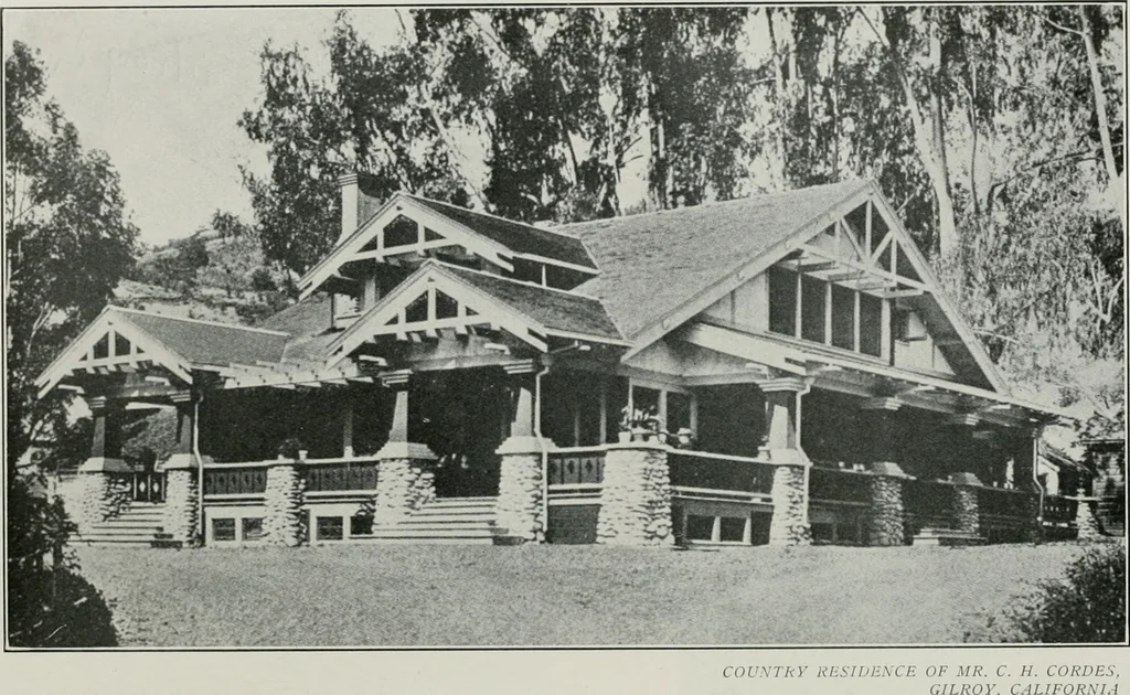 An illustration from The Architect & engineer of California and the Pacific Coast, 1905, leaf 65