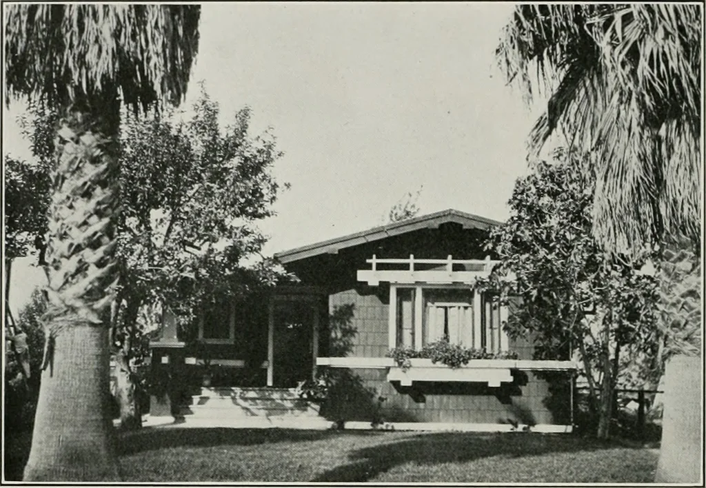 An illustration from The Architect & engineer of California and the Pacific Coast, 1905, leaf 69