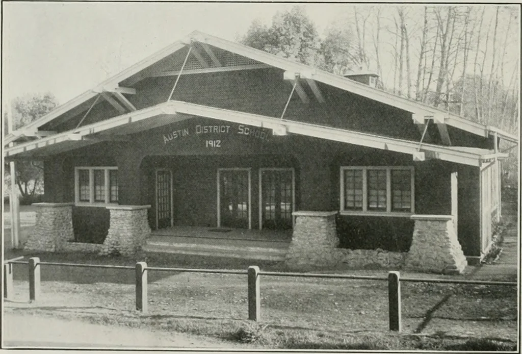 An illustration from The Architect & engineer of California and the Pacific Coast, 1905, leaf 69