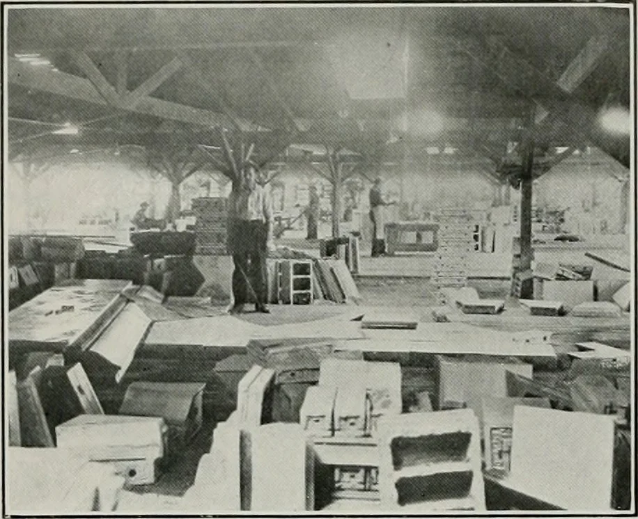 An illustration from The Architect & engineer of California and the Pacific Coast, 1905, leaf 96