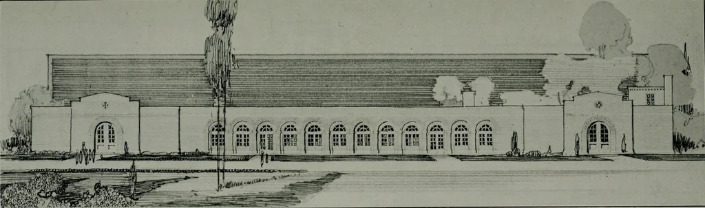 An illustration from The Architect & engineer of California and the Pacific Coast, 1905, leaf 104