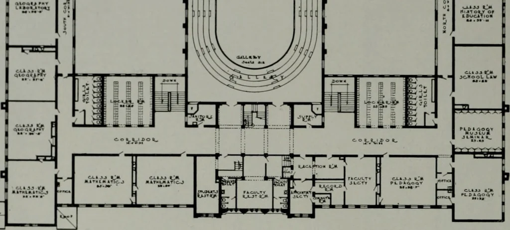 An illustration from The Architect & engineer of California and the Pacific Coast, 1905, leaf 105