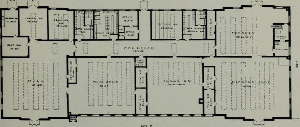 An illustration from The Architect & engineer of California and the Pacific Coast, 1905, leaf 106