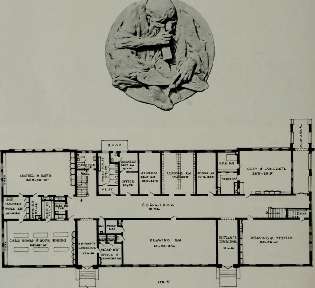 An illustration from The Architect & engineer of California and the Pacific Coast, 1905, leaf 111