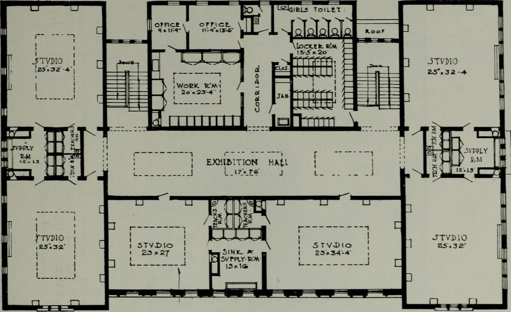 An illustration from The Architect & engineer of California and the Pacific Coast, 1905, leaf 114