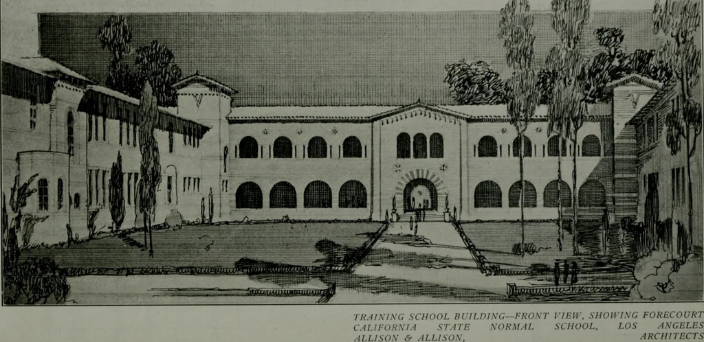 An illustration from The Architect & engineer of California and the Pacific Coast, 1905, leaf 119