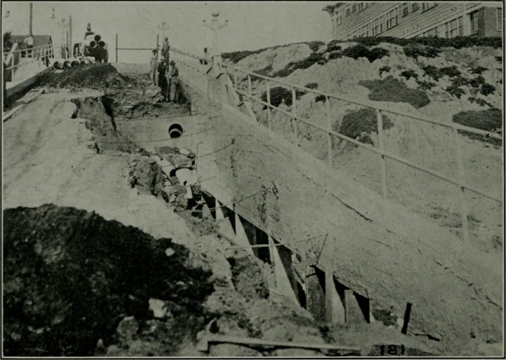 An illustration from The Architect & engineer of California and the Pacific Coast, 1905, leaf 131