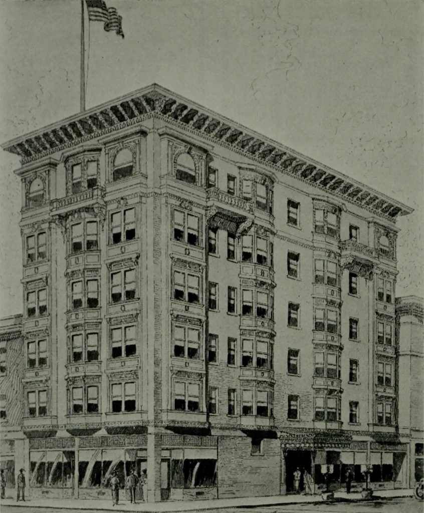 An illustration from The Architect & engineer of California and the Pacific Coast, 1905, leaf 139