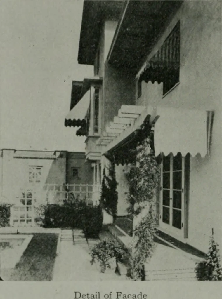 An illustration from The Architect & engineer of California and the Pacific Coast, 1905, leaf 187