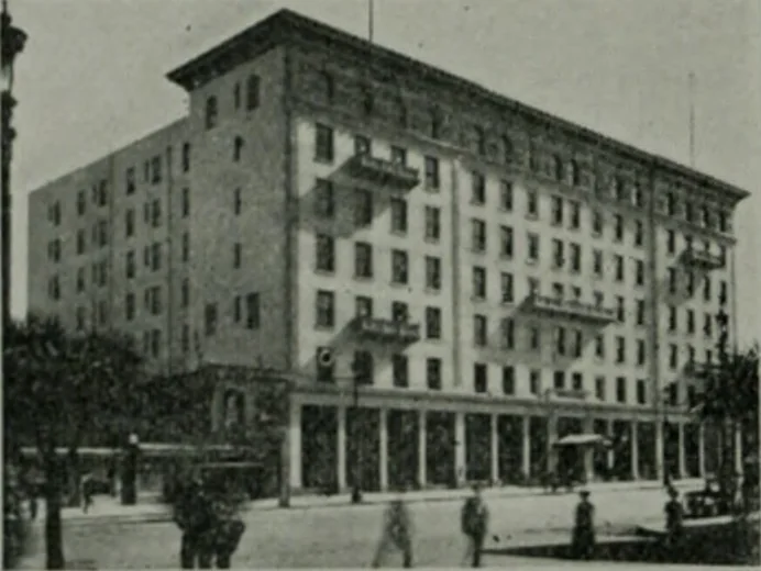 An illustration from The Architect & engineer of California and the Pacific Coast, 1905, leaf 205