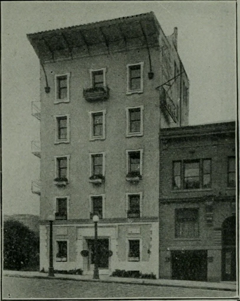 An illustration from The Architect & engineer of California and the Pacific Coast, 1905, leaf 212