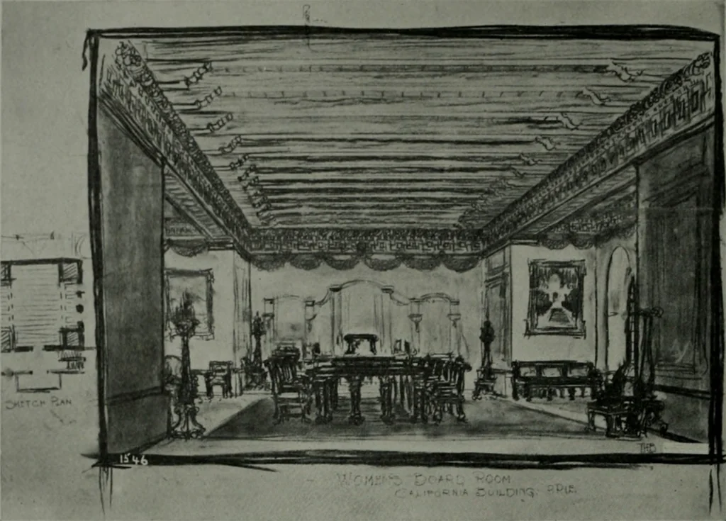 An illustration from The Architect & engineer of California and the Pacific Coast, 1905, leaf 229
