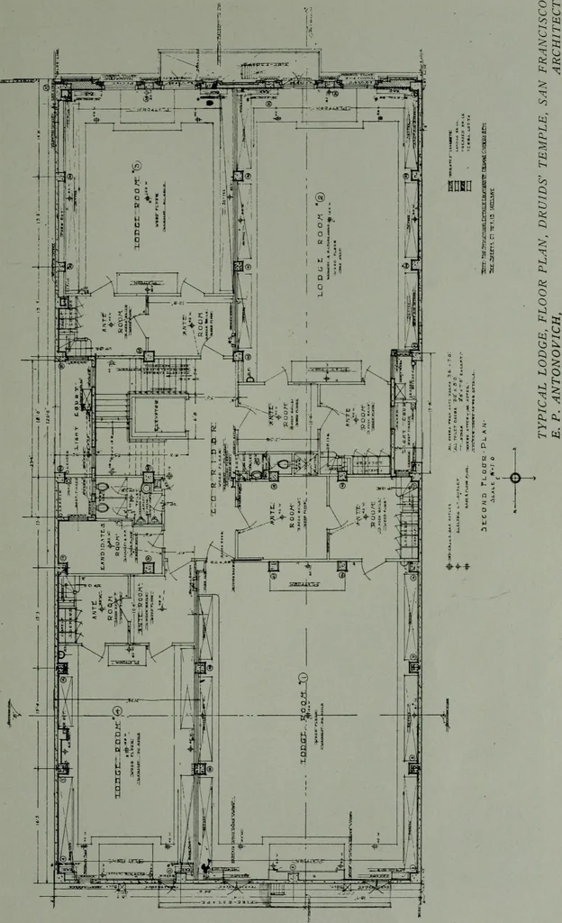 An illustration from The Architect & engineer of California and the Pacific Coast, 1905, leaf 236